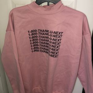 1-800-Thank-U-Next Ariana Grande Sweatshirt